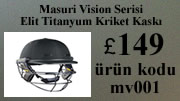 masuri vision elit titanyum kriket kaskı