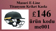 masuri e line titanyum kriket kaskı